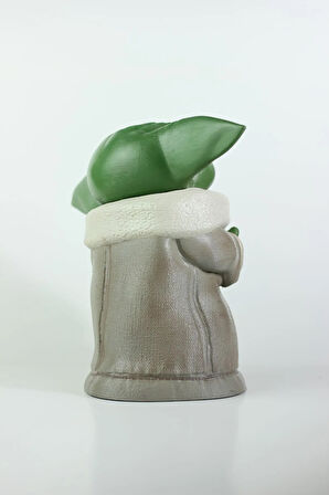 Baby Yoda Figürü - Kalpli Star Wars Grogu - The Mandalorian 10cm
