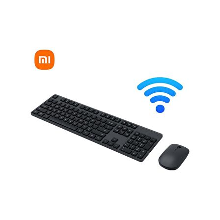 Xiaomi 2.4g Kablosuz Klavye Mouse siyah