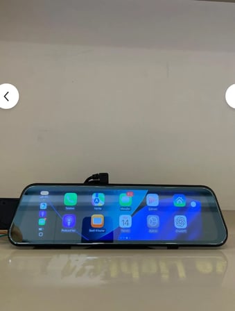 Foxus carplaylı 2 kameralı ayna kayıt kamerası 2k