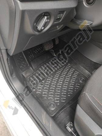 Kaiser Skoda Kamiq Havuzlu 3D Paspas, 2019-