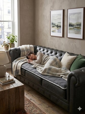 Zish Home FLEXI 5 cm Antrasit Katlanır Kamp Yatağı | 24 DNS Orta Sert Sünger | Karavan ve Çadır İçin Taşınabilir Yatak | Yer Yatağı, Misafir Yatağı ve Anne Yanı