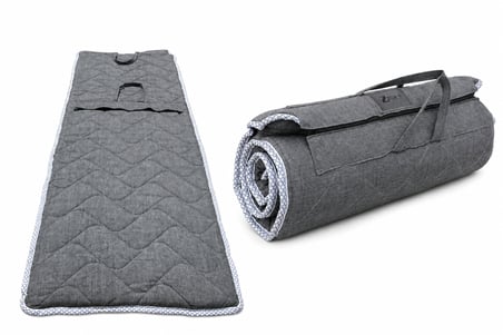Zish Home FLEXI 5 cm Katlanır Kamp Yatağı | 24 DNS Orta Sert Sünger | Karavan ve Çadır İçin Taşınabilir Yatak | Yer Yatağı, Misafir Yatağı ve Anne Yanı