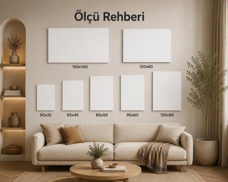  Cami Motifli Tarihin ve Sanatın Birleşimiyle Evinizin Duvarlarında Görsel Canlılık Sezdirecek Kanvas Tablo