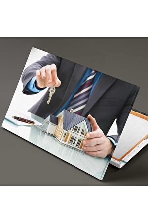 Emlak Ev Real Estate Anahtar Inşaat Mühendisliği Kanvas Tablo