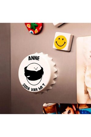 Anne Soda Varmı Baskılı Magnet Açacak 10
