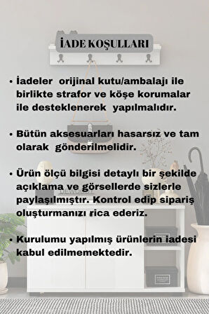 Ayakkabılık Ve Askılık Takım Vestiyer Portmanto Elbise Askısı