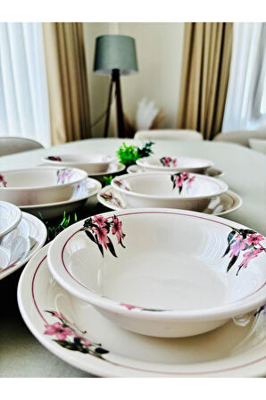 Karçiçeği Model 12 Parça Yemek Takımı