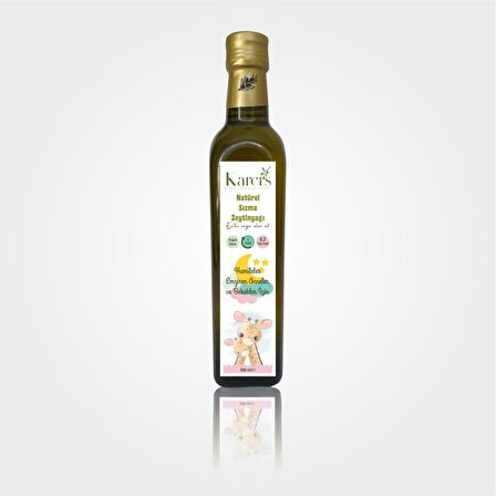 Karci's Anne & Bebek Serisi 0,2 Soğuk Sıkım Natürel Sızma Zeytinyağı 500 ml