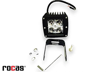 LED KARE SİS LAMBASI 12W 3.0inch