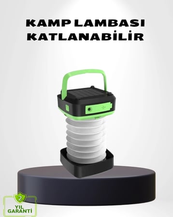 Şarjlı Led Lamba – Dokunmatik Sensörlü, 3 Kademeli Parlaklık