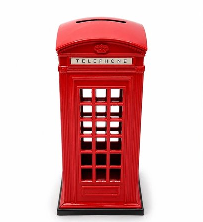 Metal Telefon Kulübesi Kumbara Alk5391