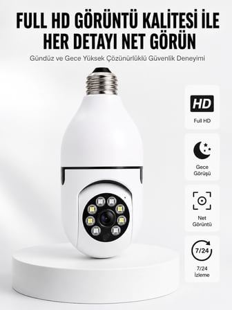 İki Yönlü Ses Destekli Full Akıllı Kamera Yeni Nesil