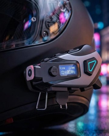 Kask İçi Kamera Özellikli Uzun Pil Ömrü Su Geçirmez