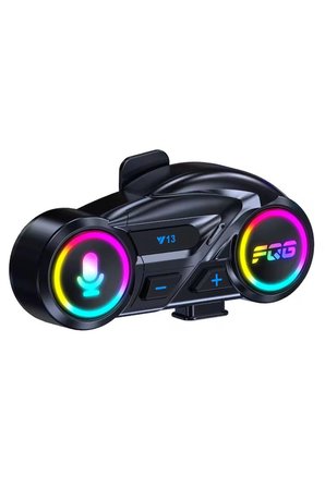 Y13 Motor Kask Rgb Modlu Radyolu Motosiklet 5.3 Intercom