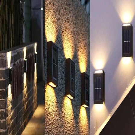 Çift Yönlü Sensörlü Bahçe Duvar Led,