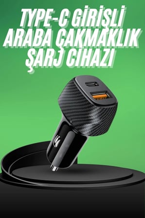 Girişli Araba Çakmaklık 38W Oto Çakmaklık