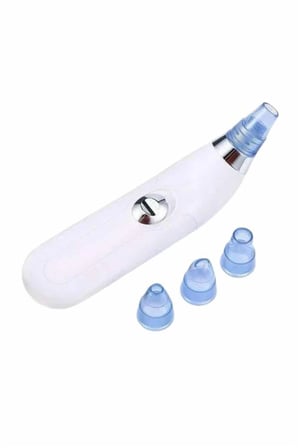 4 Başlıklı Pilli Vakumlu Siyah Nokta Temizleyici Akne Sivilce Önleyici