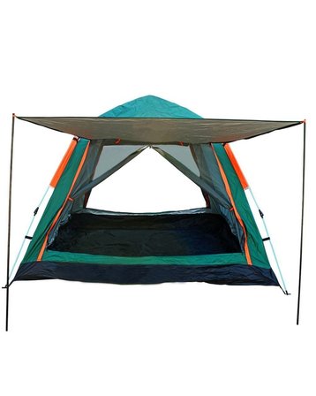 Otomatik Kamp Çadırı 240X210 Cm Gölgelikli Kolay Kurulum Aile Çadırı