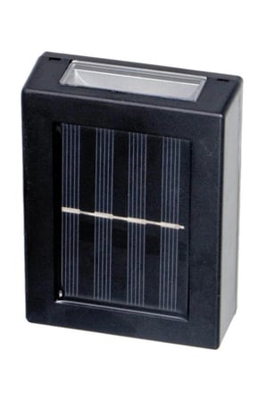 Dekoratif Duvar Lambası Solar Güneş Enerjili Bahçe Aydınlatması