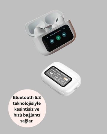 Dokunmatik Ekranlı Anc Gürültü Önleme Suya Dayanıklı Yeni Nesil