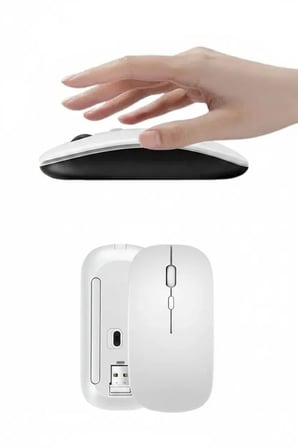 Mouse Şarjlı Çift Modlu Sessiz