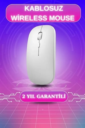 Mouse Şarjlı Çift Modlu Sessiz