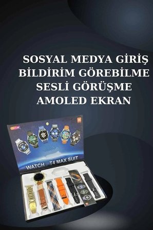 2025 Model Akıllı Saat Yeni Nesil Anc Özelliği