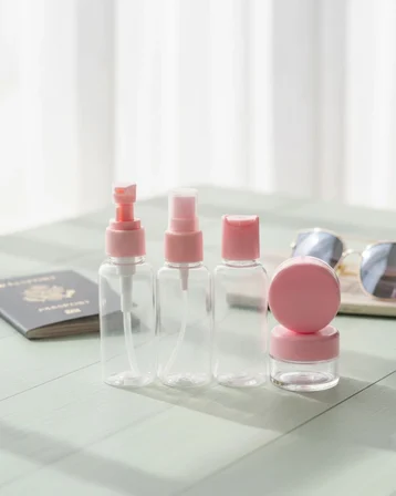 Seyahat İçin 5’Li Kozmetik Dolum Seti 30 Ml