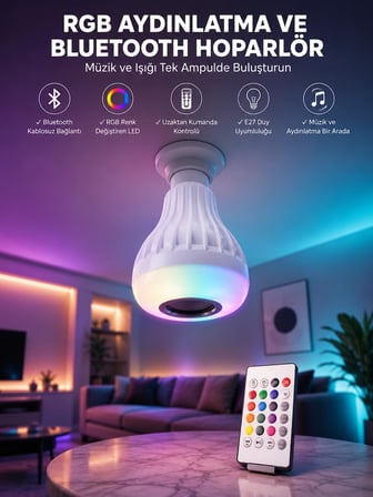 Hoparlör Led Lamba