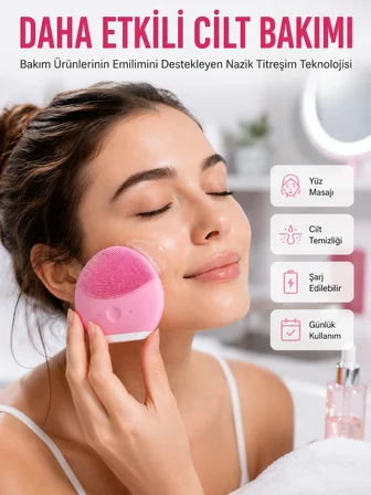 Yüz Makyaj Temizleme Yüz Masaj Aleti Cilt Bakım Aleti
