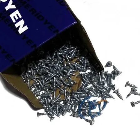 Klips, Menteşe, Ayak, Ağaç, Sunta Vidası - 3X13Mm, 100 Adet