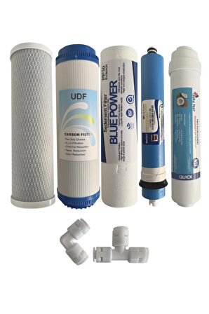 Ihlas Aura Cebilon Compact Uyumlu Su Arıtma Cihazı Kartuşlu 5'li Filtre Seti