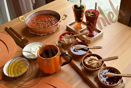 Kapadokya Kırmızı Toprak Çömlek Kase Sosluk, Reçellik Ve Çerezlik 14'lü Set 8cm