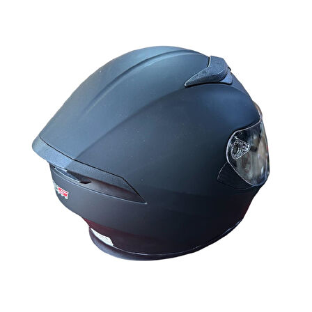 LS5 Fullface Güneş Vizörlü Kask Mat Siyah Medium (M)