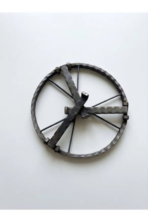Sac Ayağı Ocak Katlanır 30 x 30 Cm Kalın Demir Dayanıklı