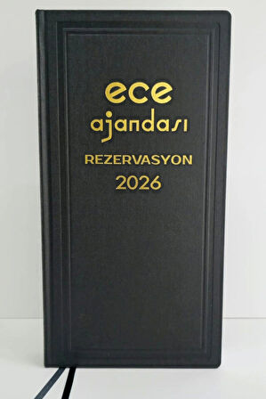 Ece 2026 17X33 Rezervasyon Ajandası Avrasya
