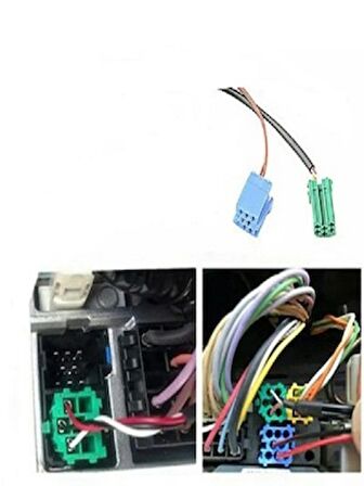 clio megan 2 cd çalar teypler için aux usb bluetooh modül 1m kablolu