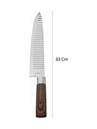 Karaca Timber Şef Bıçağı 33 Cm