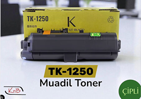 Kyocera TK1250 UYUMLU MUADİL TONER -3K- (120gr) (Koli 30)