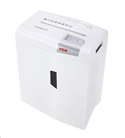 (KAĞIT İMHA) HSM *Shredstar X10* 224mm,21lt (Evrak İmha Makinası)