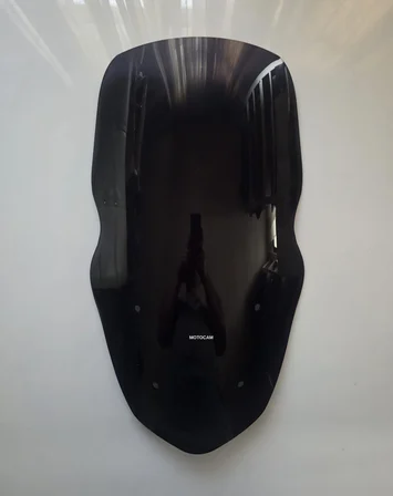 MOTOCAM Küba Newcity 50 Ön Cam 2023-2026 Model 58cm Siyah Renkli 4mm ORJİNAL BOYLU