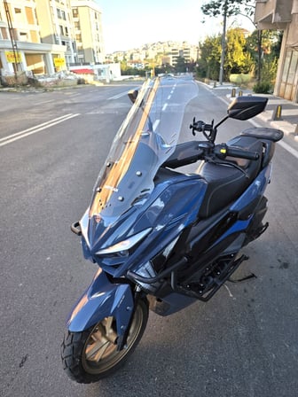 MOTOCAM Küba Newcity 50 Ön Cam 2023-2026 Model 65cm Şeffaf Renkli 4mm