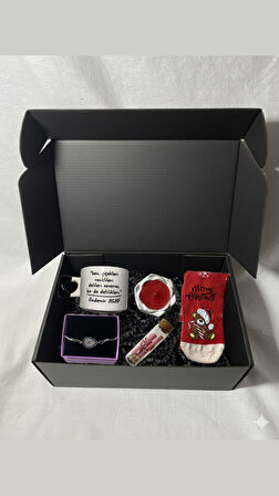 Yılbaşı Temalı Premium Hediye Kutusu