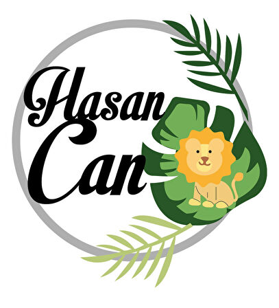 Meşgalem Yavru Aslan ve Yaprak Temalı Kişiye Özel Kapı Süsü