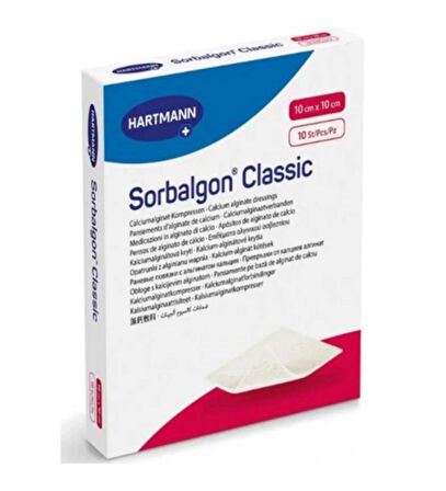 Hartmann Sorbalgon Hidroaktif Yara Bakım Örtüsü 10X10CM 10 Adet
