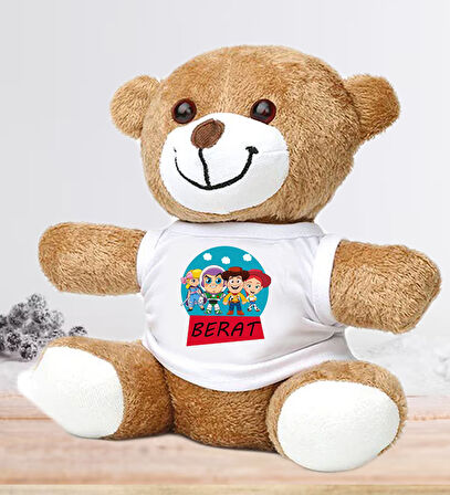 Kişiye Özel Bebek Kapı Süsü (Peluş Ayıcık Hediyeli) – Baby Shower / Hastane Odası