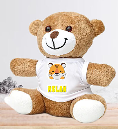 Kişiye Özel Bebek Kapı Süsü (Peluş Ayıcık Hediyeli) – Baby Shower / Hastane Odası