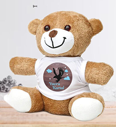 Kişiye Özel Bebek Kapı Süsü (Peluş Ayıcık Hediyeli) – Baby Shower / Hastane Odası