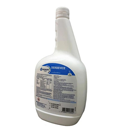 Ecolab Derdevice Tıbbi Cihaz Dezenfektanı 1 lt 6 Adet
