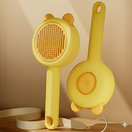 Metal Dişli, Kendini temizleyen, Evcil Hayvan Bakım Fırçası